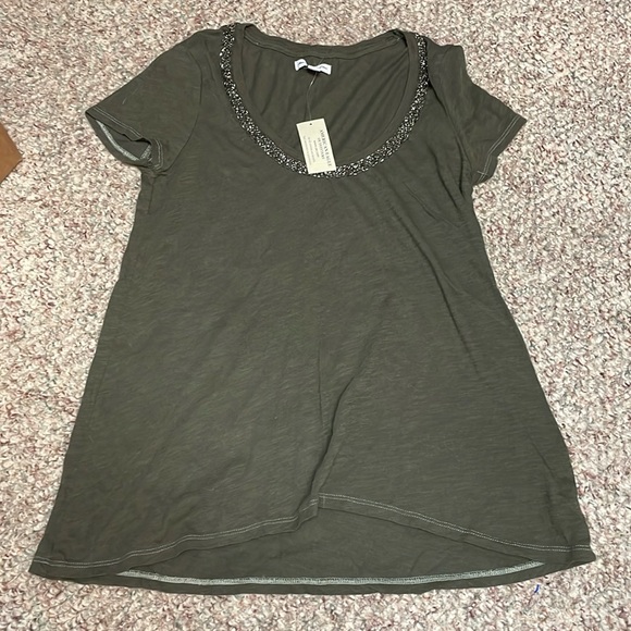 American eagle beaded neck t - Picture 1 of 8